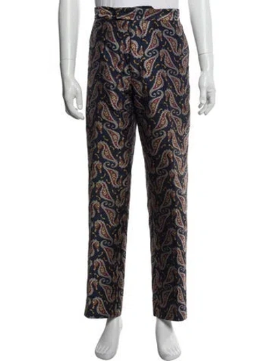 Pre-owned Gucci Seashore Pants In Blue