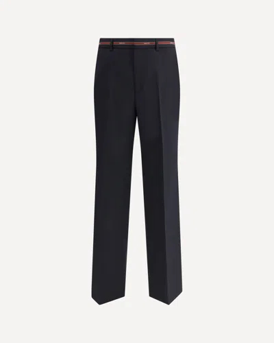 Gucci Selvedge Detail Wool Pants