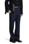 Gucci Selvedge Wool Trousers In Black