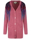 Gucci Sequin & Fringe Cardigan