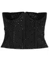 Gucci Sequin Embroidered Corset Top