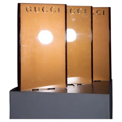 Pre-owned Gucci Set Of  Displays In Brown