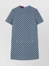 Gucci Shadow Gg Patterned Dress