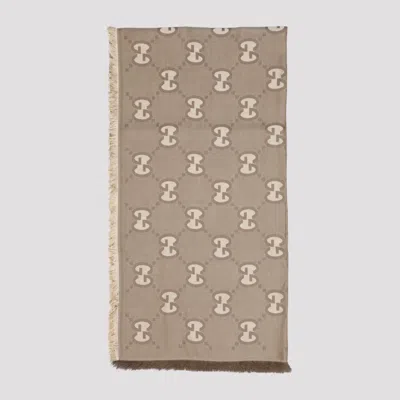 Gucci Shawl Paw 135x135 In Brown