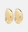 Gucci Shell Interlocking G Earrings In Gold