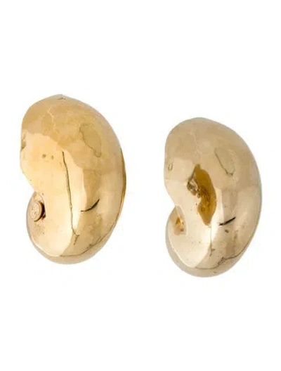 Pre-owned Gucci Shell Shaped Clip-on Earrings In Multi