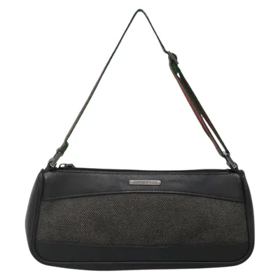 Pre-owned Gucci Sherry Black Denim - Jeans Clutch Bag ()