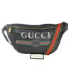 GUCCI GUCCI SHERRY BLACK LEATHER SHOULDER BAG (PRE-OWNED)