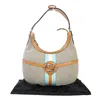 GUCCI GUCCI SHERRY BROWN CANVAS SHOULDER BAG (PRE-OWNED)