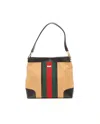 Gucci Sherry Line Bag In White