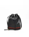 Gucci Sherry Line Bucket Bag In Black