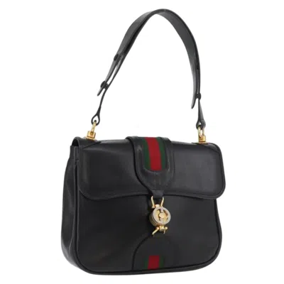 Pre-owned Gucci Sherry Line Shoulder Bag Leather Multicolour Leather Handbag ()