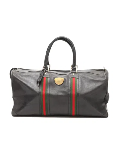 Gucci Sherry Line Weekend Bag In Orange
