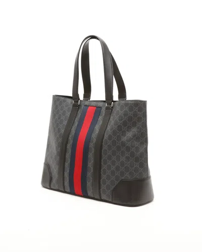 Gucci Sherry Supreme Tote In Pink