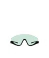 Gucci Shield-frame Sunglasses In White