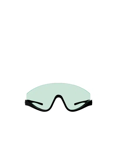 Gucci Shield-frame Sunglasses In White