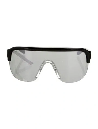 Pre-owned Gucci Shield Tinted Sunglasses W/ Tags In Multi
