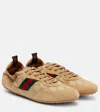 Gucci Shift Gg Canvas Sneakers In Brown