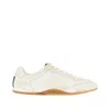 Gucci Women Leather Sneakers In Neutral