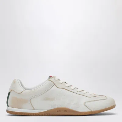 Gucci Elan Washed Leather Low-top Sneakers In Multi
