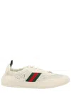 Gucci Shift Sneakers Embroidered Accents Low Top Sole In Pattern