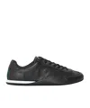 Gucci Leather Upper And Rubber Sole Sneaker In Black