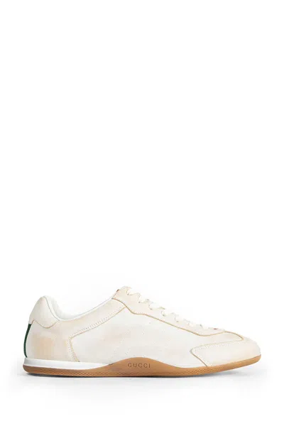 Gucci Elan Washed Leather Low-top Sneakers In Multi