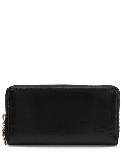 Gucci Shiny Lovely Zip Wallet Black (authentic Pre-loved)