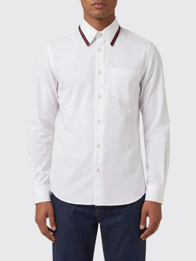 Gucci Shirt Men In White