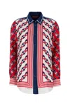 Gucci Silk Twill Printed Shirt