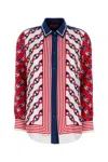 Gucci Silk Twill Printed Shirt