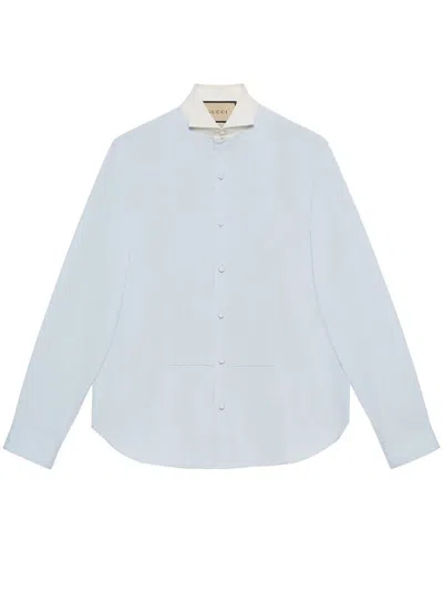 Gucci Shirts In Light Blue