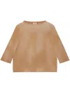 Gucci Embroidered Cotton Denim Top For Men In Neutrals