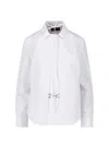 Gucci Camicia In Popeline Di Cotone In White