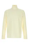 Gucci Technical Panama Shirt Shirt And Blouse White In Yellow