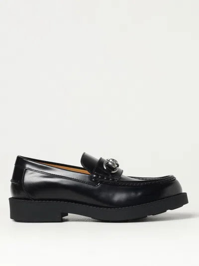 Gucci Mens  Taemin Horsebit-embellished Leather Loafers In Black