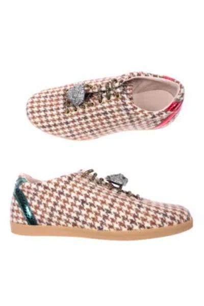 Pre-owned Gucci Shoes Sneaker Leather Italy Man Beiges 437486k3s20 2271 Sz.7,5 Make Offer