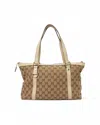 Gucci Shopper Medium Gg Supreme Cream