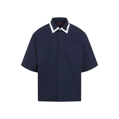 Gucci Short Sleeve Cotton Shirt