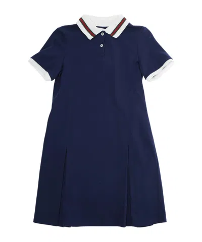 Gucci Kids' Short Sleeve Dress In Black