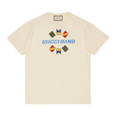 Pre-owned Gucci Short-sleeve Over T-shirt 'tan' | Men's Size M In Brown