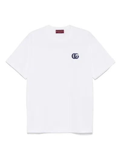 GUCCI SHORT SLEEVE COTTON JERSEY T-SHIRT