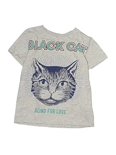 Pre-owned Gucci Kids' Short Sleeve T-shirt In Gray