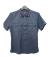 Gucci Short-sleeved Polo Shirt In Blue