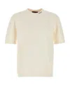 Gucci White Silk Blend Sweater In Neutral
