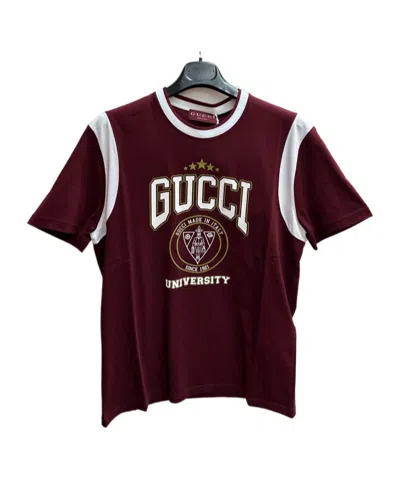 Gucci Short-sleeved T-shirt In Brown