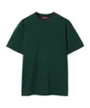 Gucci T-shirt Aus Baumwolljersey Mit Stickerei In Green