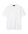 Gucci T-shirt Aus Baumwolljersey Mit Stickerei In White