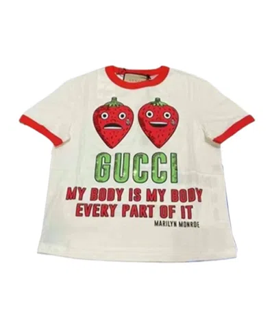 Gucci Short-sleeved T-shirt In White