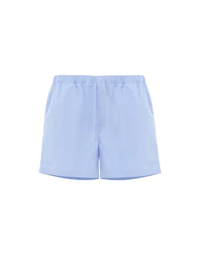 Gucci Shorts Boxer In Cotton  In Blue